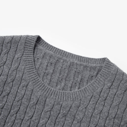 Load image 1 in gallery view. Crew Neck Short Sleeve Knit Sweater