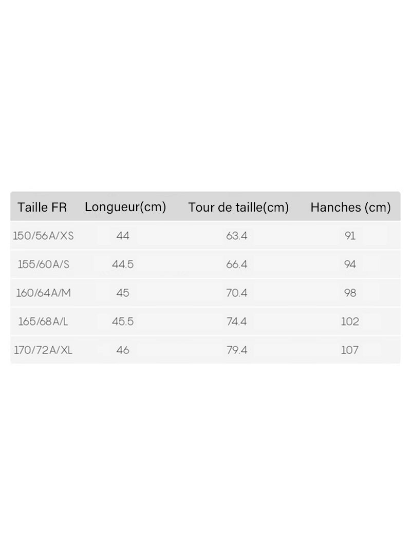 Women's Black A-Line Short Skort 5E4150881