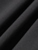 Dark gray winter pleated skirt