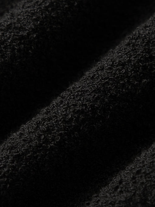Load image 1 in gallery view. Black dress with contrast binding design