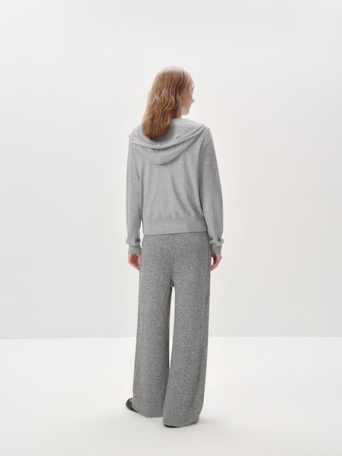 Cargar la imagen 1 en la vista de la galería. Cashmere Straight-Leg Knit Pants