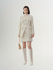 Long tweed jacket