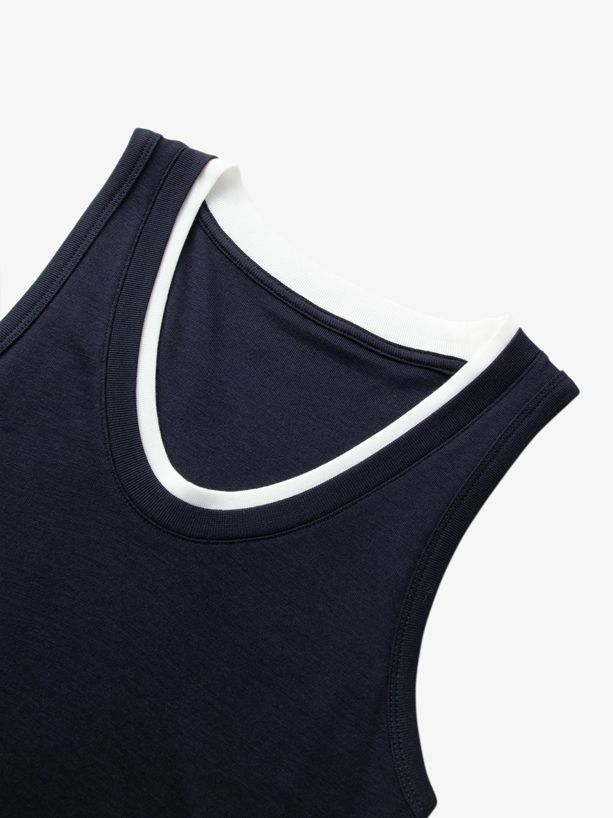 Black tank top
