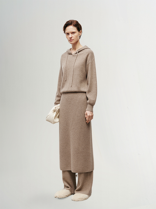 Charger l'image 1 dans la galerie. Relaxed Fit Cashmere Hoodie