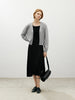 Thin gray vest
