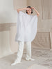 Women's White Classic Colar Stylish Sleeve Shirt