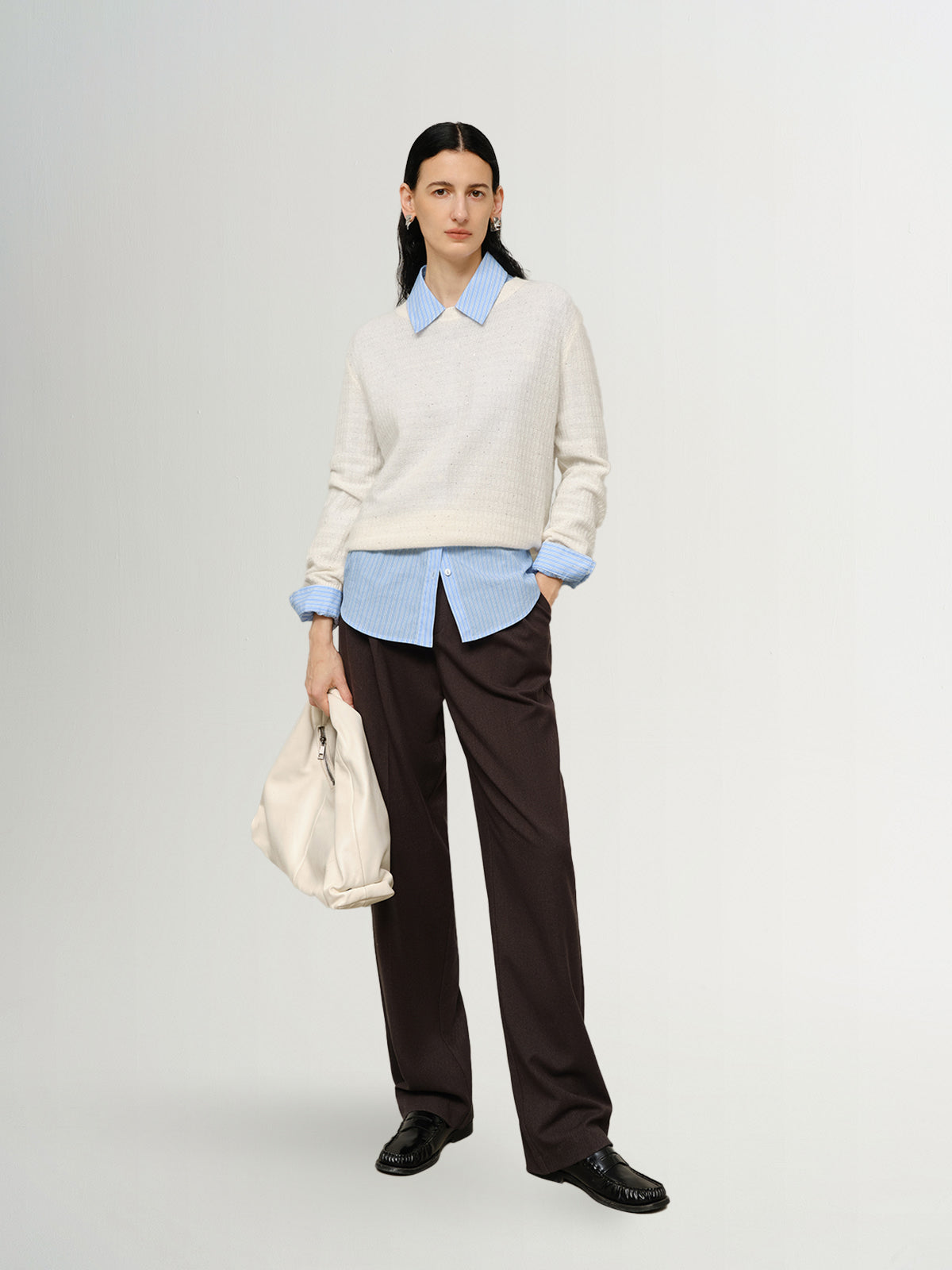 Round Neck Cashmere Sweater