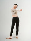 Pantalon de yoga long noir