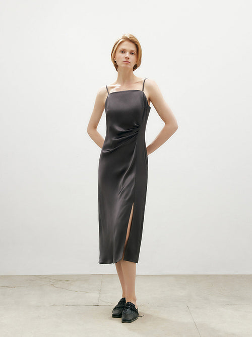 Load image 1 in gallery view. Draped dress