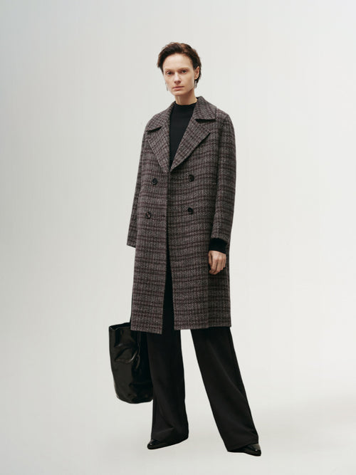 Load image 1 in gallery view. Black slim fit high waist pants