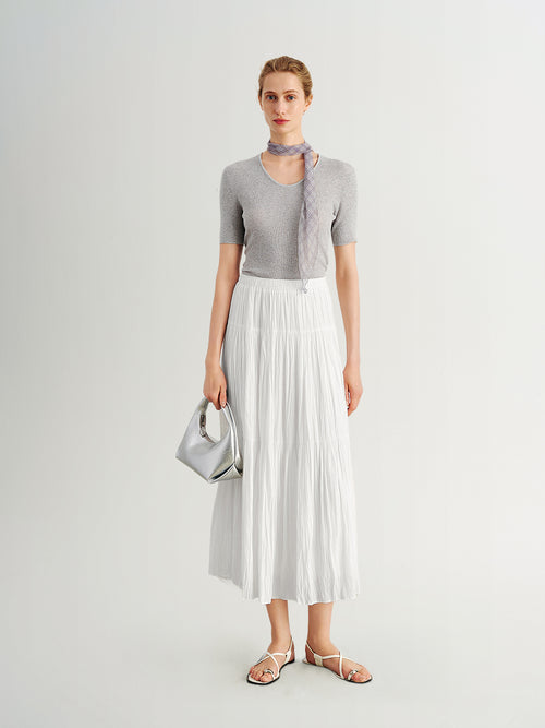 Charger l'image 1 dans la galerie. Pleated Skirt