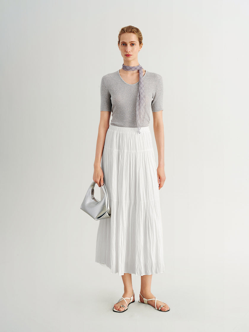 Pleated Skirt