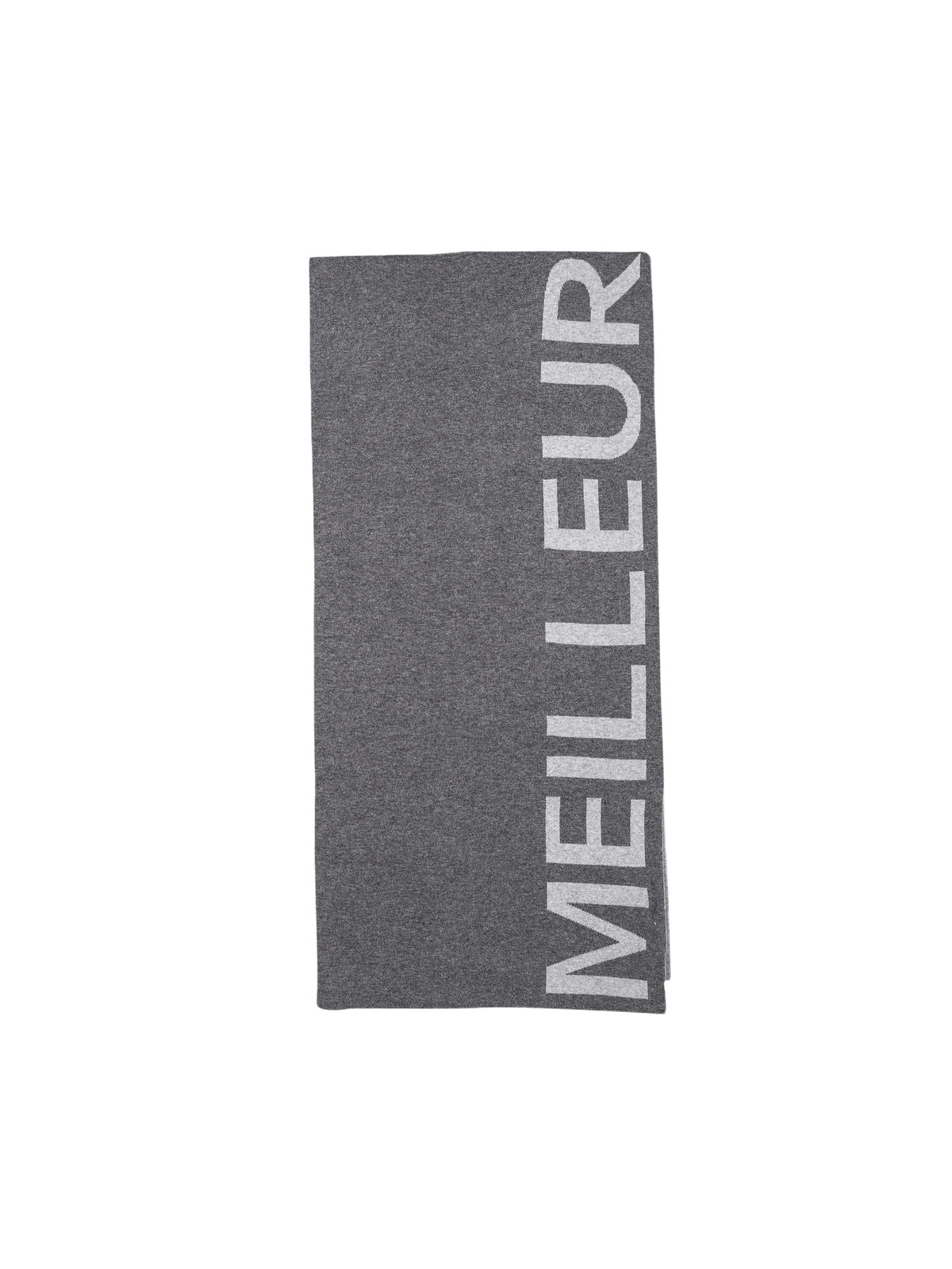 Women's Light Gray Alpaca Wool Scarf