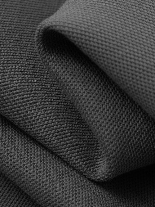 Load image 1 in gallery view. Straight gray pants in elastic knitted wool