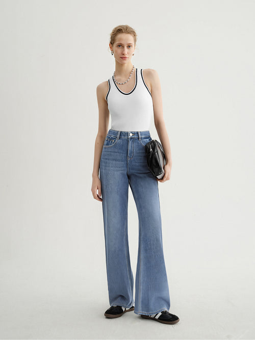 Load image 1 in gallery view. Contrast Trim Cami