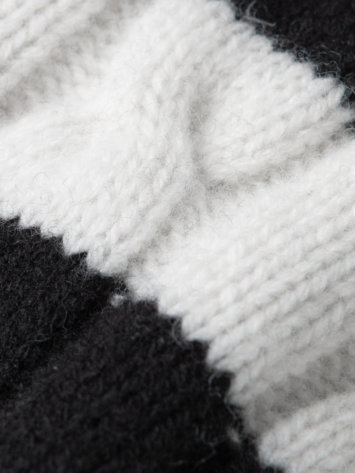 Women's Black High Neck 100% Wool Sweater