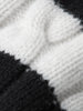 Women's Black High Neck 100% Wool Sweater