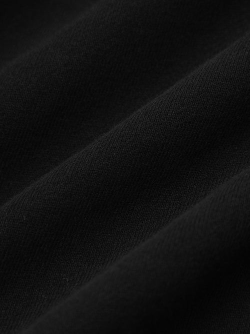 Charger l'image 1 dans la galerie. Veste courte noire à capuche zippée
