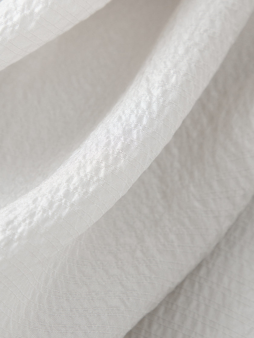 Embossed Pure Silk Shirt