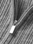 Knitted hoodie