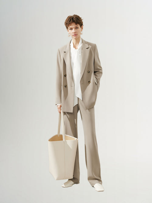 Charger l'image 1 dans la galerie. Blazer beige-gris
