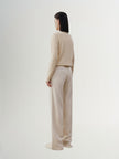Beige wide pants
