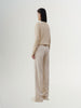 Beige wide pants