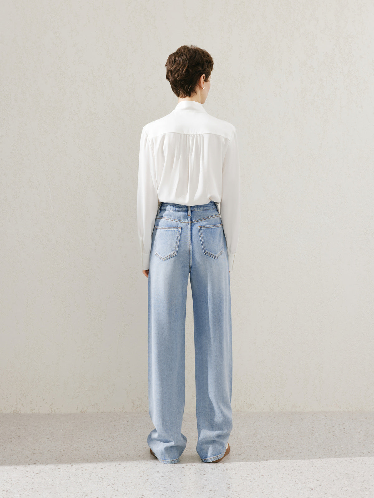 Light mountain blue pants