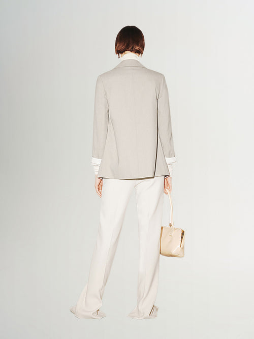 Charger l'image 1 dans la galerie. Blazer beige clair