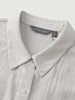 Embossed Pure Silk Shirt