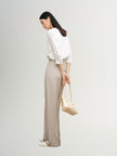 Blouse blanche à boutons