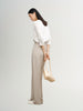 Blouse blanche à boutons