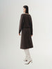 Long flared skirt