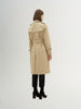 Women's Lapel Double Breasted Trech Coat