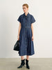 Pure Cotton Denim Dress