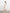 Women's Off-White Square Neck Puff Sleeves Button Down Belted Dress