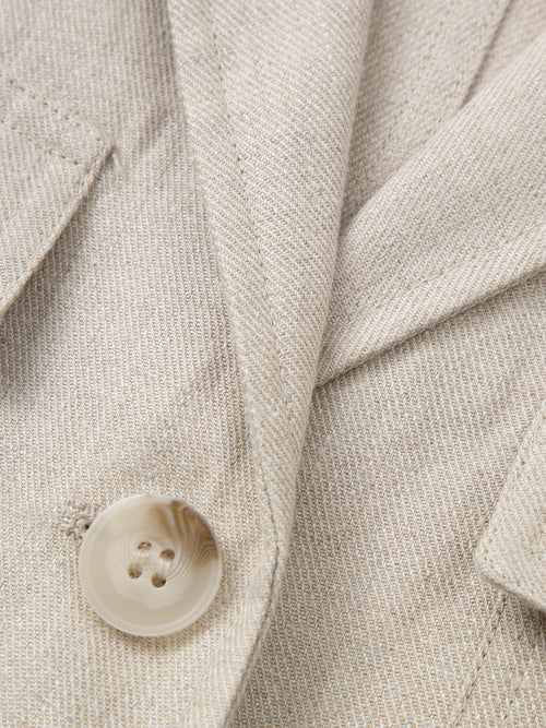 Load image 1 in gallery view. Linen midi dress