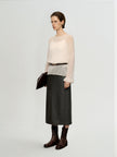 Cashmere-Silk Relaxed Pullover Sweater