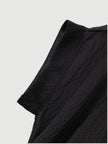 Collared V Neck Pure Silk Dress