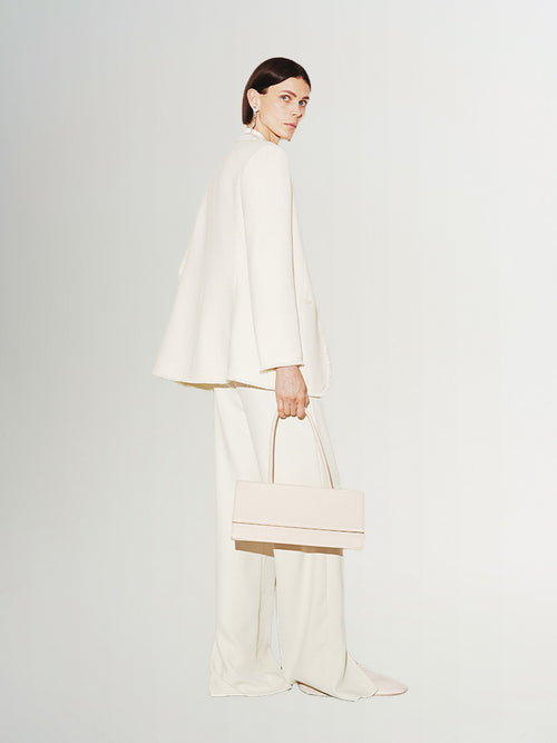 Charger l'image 1 dans la galerie. Blazer beige en tweed