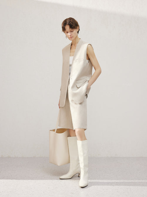 Load image 1 in gallery view. Linen shorts