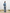 Women's Deep Blue Straight Fit Elastic Waist Trousers