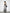 Women's Gray Straight Fit Breathable Acetate Skirt