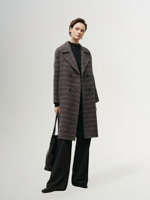 Load image 1 in gallery view. Black slim fit high waist pants