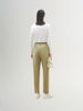 Women's White Round Neck Long Sleeves T-Shirt 5D2100101