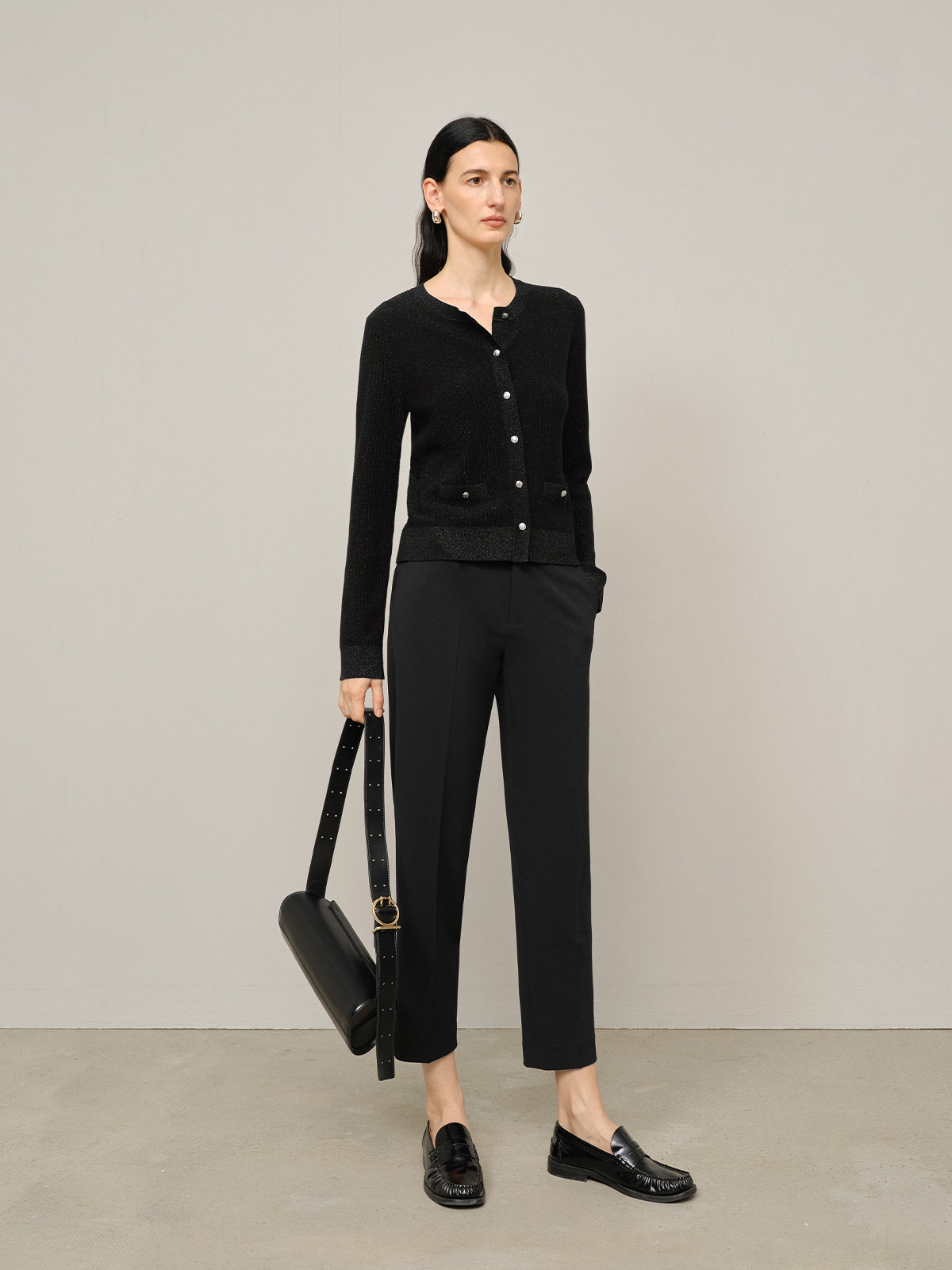 Pantalon noir classique