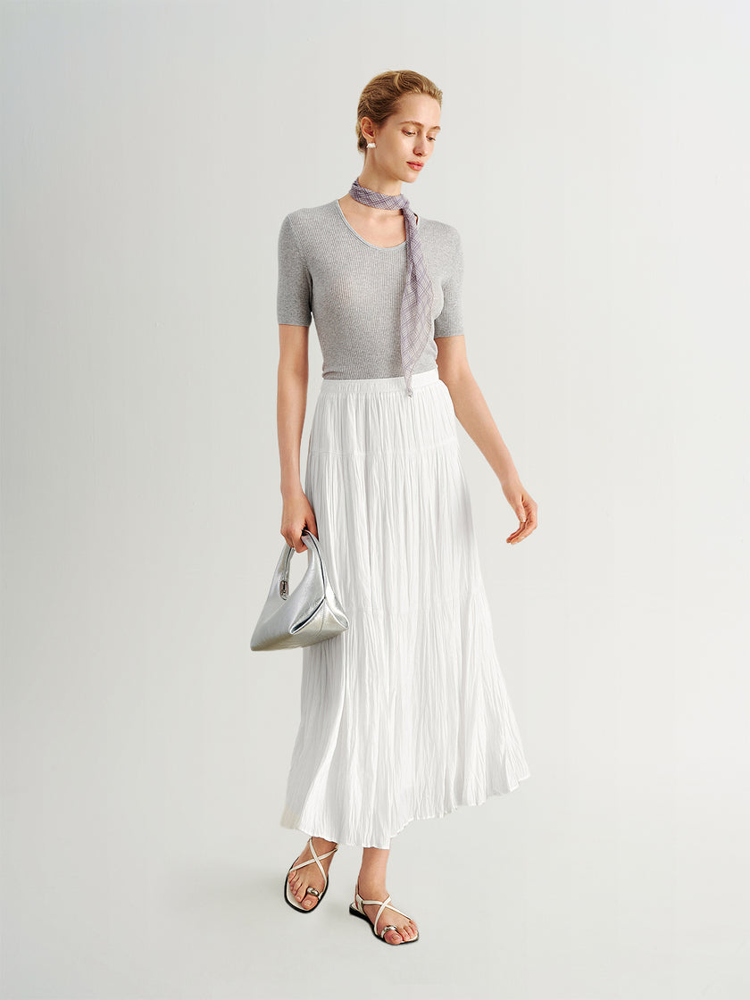 Pleated Skirt