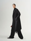 Black wool coat