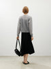 Thin gray vest