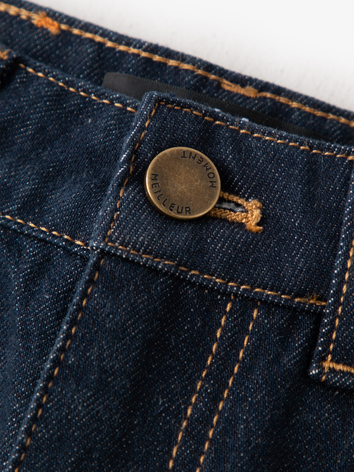 Women's Dark Blue 100% Cotton Jeans Pants